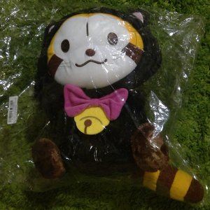 Rascal the Raccoon - Ribbon Bell Black Cat Plush
